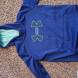 Girls Blue Under Armour Hoodie